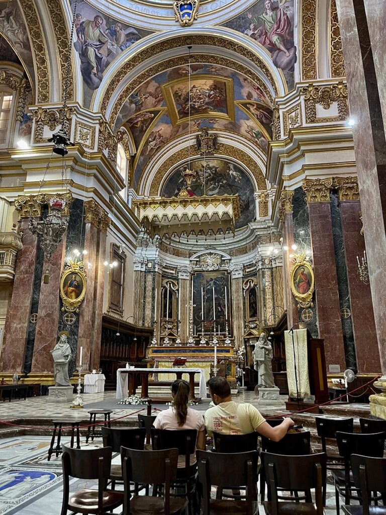 Metropolitan Cathedral of St. Paul, known as Mdina Cathedral, is Co-Cathedral with St. John's in Valetta, Malta